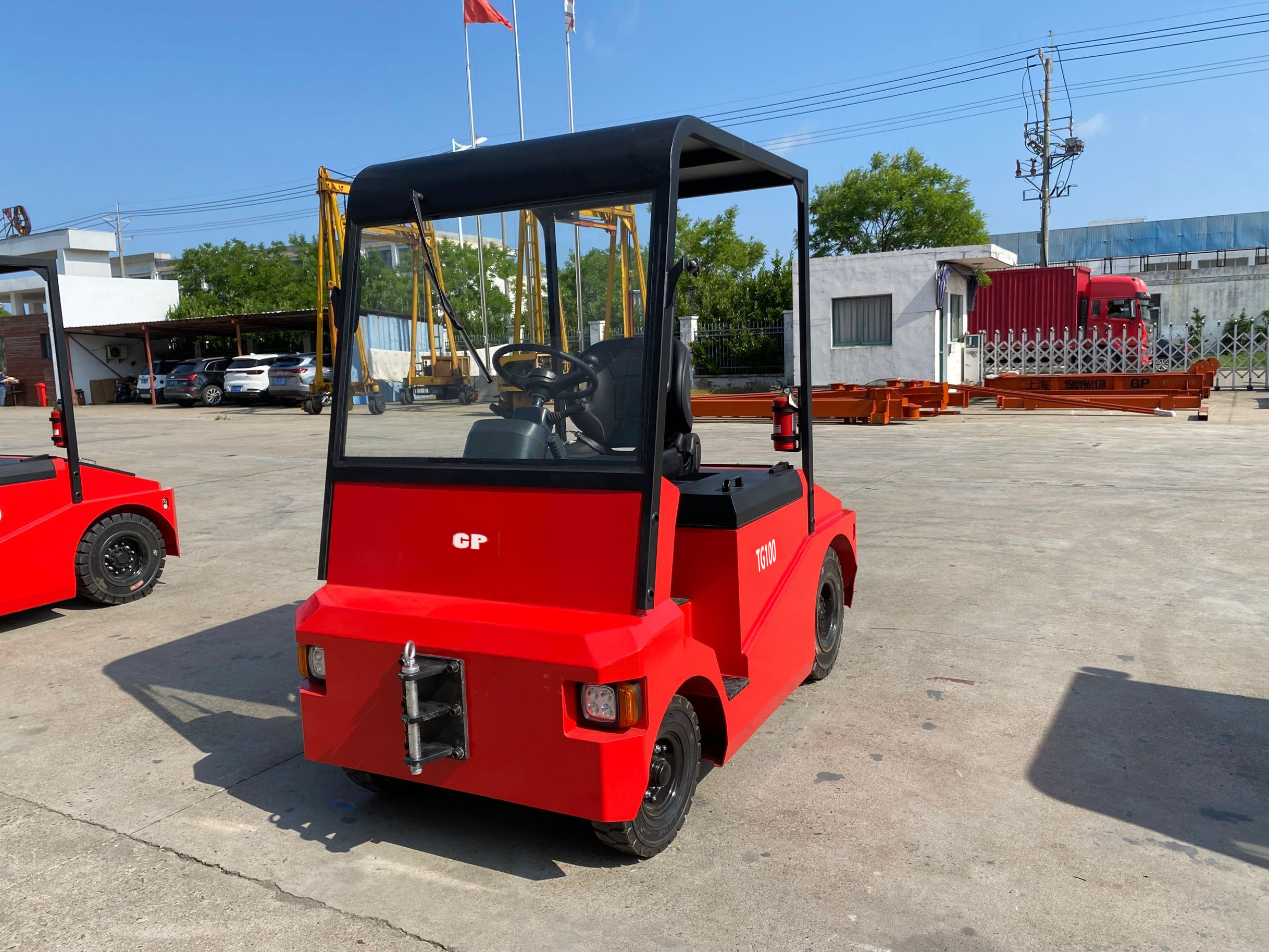 Tractor de remolque eléctrico de 8 toneladas y 10 toneladas TG80 TG100